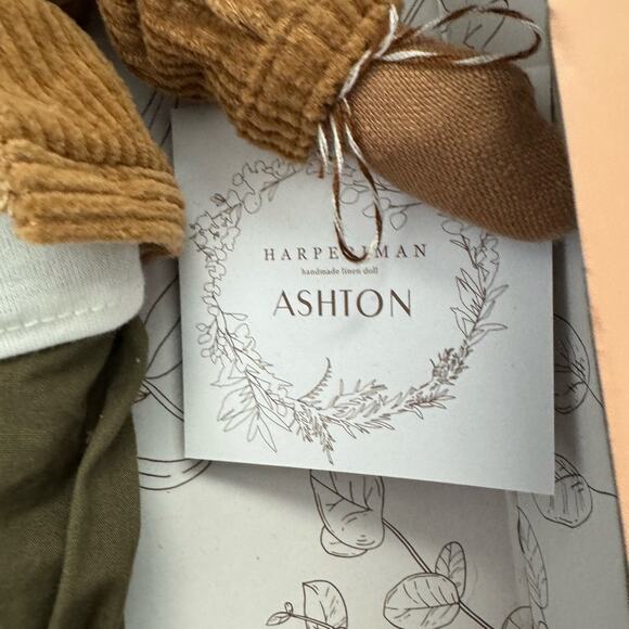 New✨ HarperIman Ashton 14'' Plush Linen Doll Positive Self Image - Picture 8 of 12